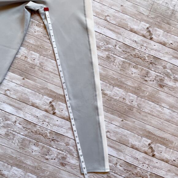 Threads 4 Thought Firefly Leggings Light Green White Side Panels Size M New - Picture 7 of 9